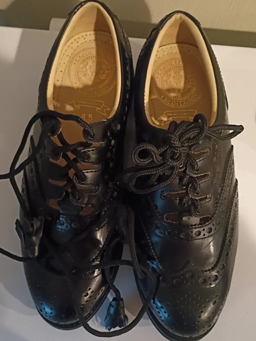 Ghillie Brogues Shoe For Bagpipers And Drummers Legit Or Special Occasion Use